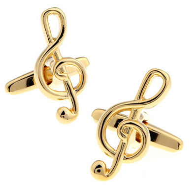 Music Design Hot Sale Copper Cufflinks