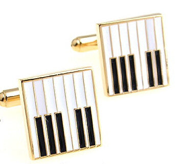Music Design Hot Sale Copper Cufflinks