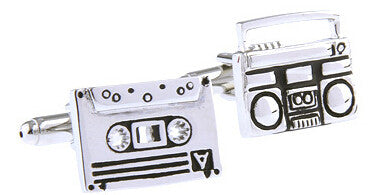 Music Design Hot Sale Copper Cufflinks
