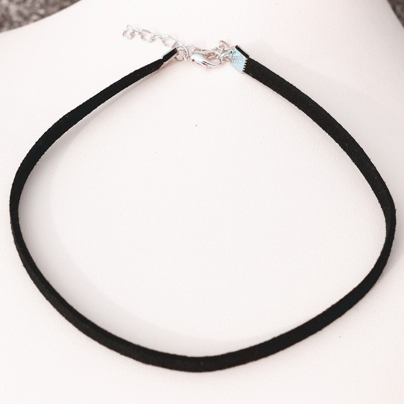 Choker Necklaces Black Velvet Torques Jewelry