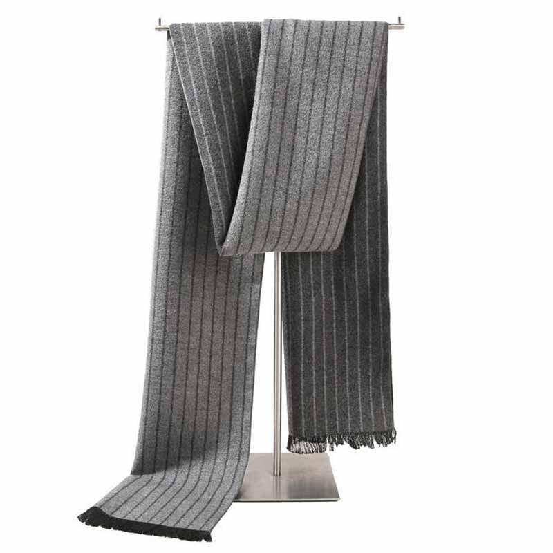Fashion Style High Quality Windproof Warm Thick Winter Scarves for men
