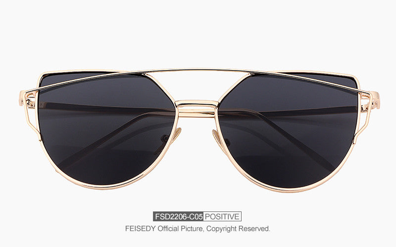 Fashion Cat Eye Sunglasses For Women Brand Designer