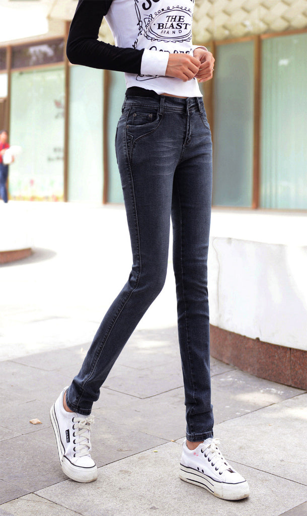 Blue Slim Jeans for Women