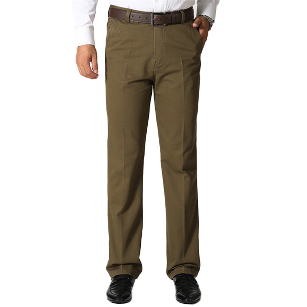 Casual Comfortable Straight Expandable Dress Pant