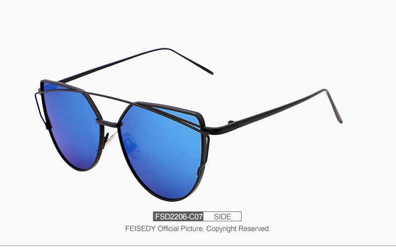Fashion Cat Eye Sunglasses For Women Brand Designer