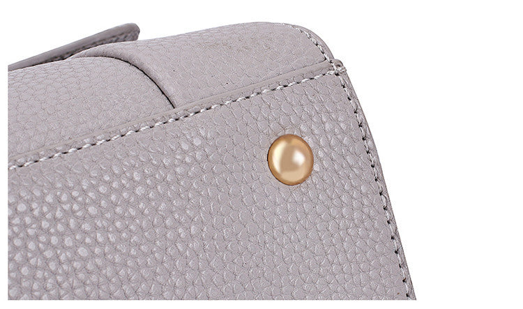 Office Formal Ring Handle Handbag For Women