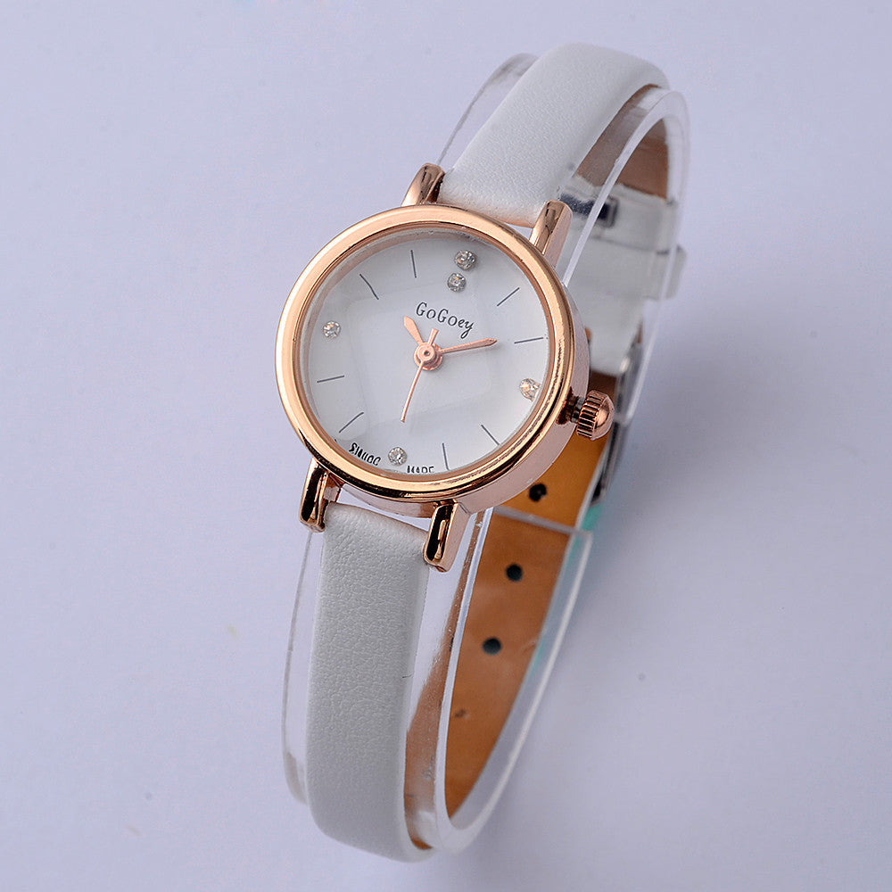 4 Luxury Ultra Thin Crystal Designer Watches ww-d