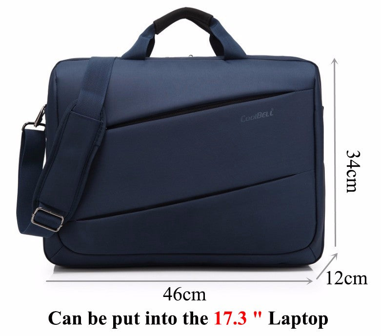 High Quality Nylon Bag 17.3" Laptop Bags Waterproof Briefcase