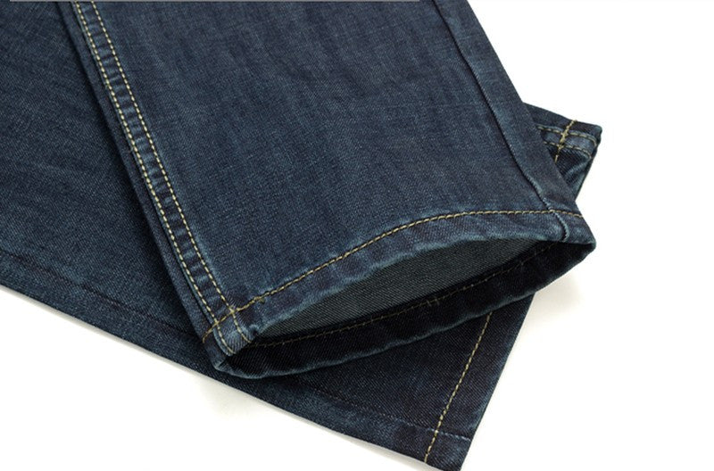 Blue Slim Denim Casual Designer Classical Jeans for Men