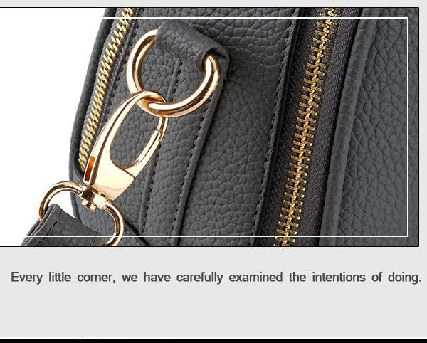 Candy Colors Small Leather Crossbody Bags For Women bws