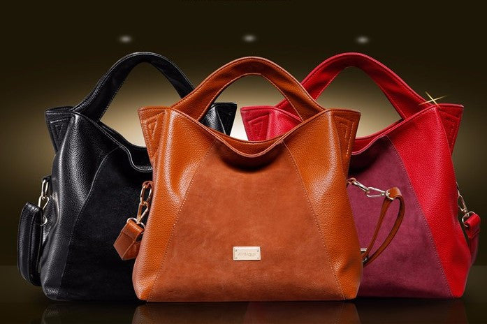 Genuine Leather Large Tote High Quality Women's bws Handbags