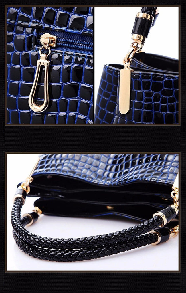 Crocodile Designer Leather Handbags And Totes