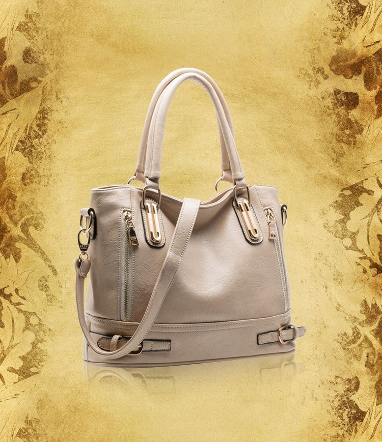 Designer Brand PU Leather Ladies Shoulder Bag Tote Handbag bws