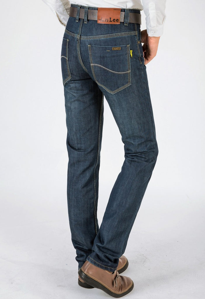 Blue Slim Denim Casual Designer Classical Jeans for Men