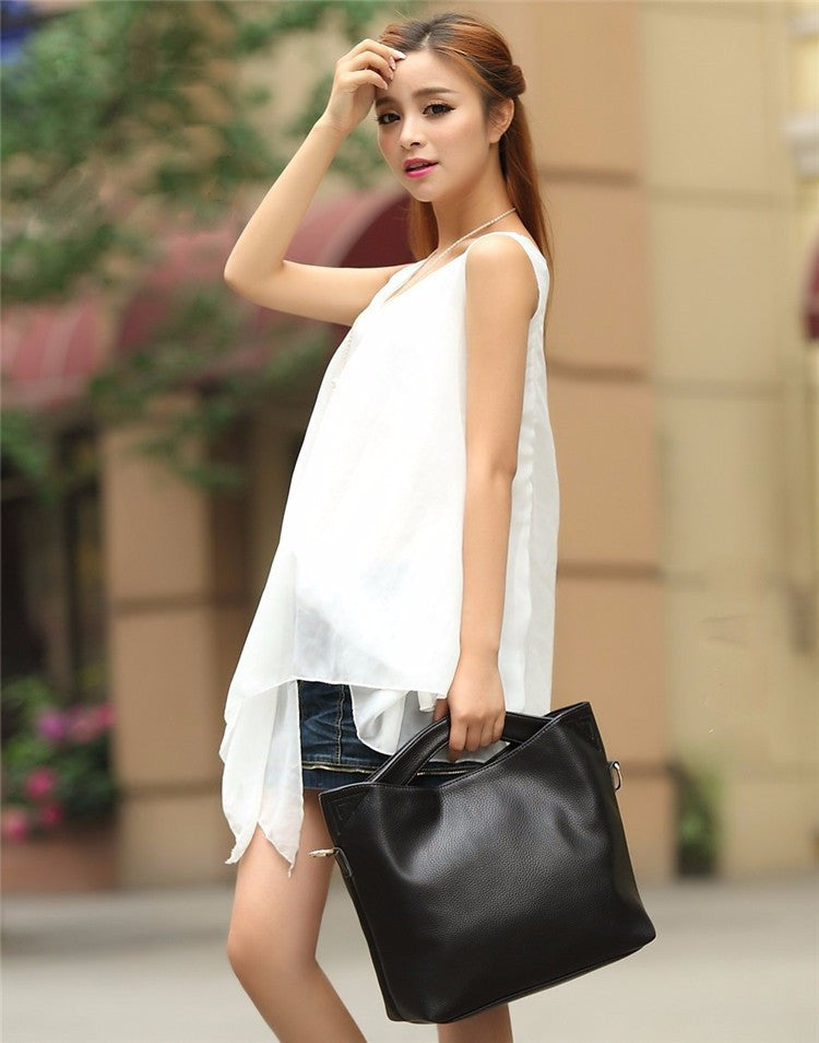 Genuine Leather Large Tote High Quality Women's bws Handbags