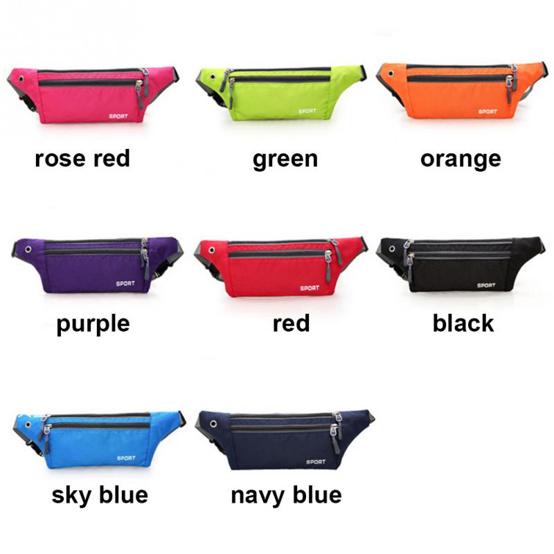 3 Layer Zipper WaistBags In 8 Colors