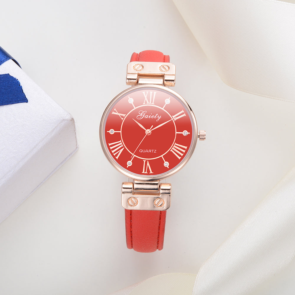 Rose Gold Fashion Luxury Watch ww-d