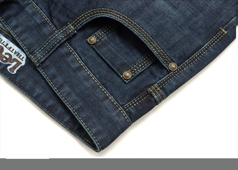 Blue Slim Denim Casual Designer Classical Jeans for Men