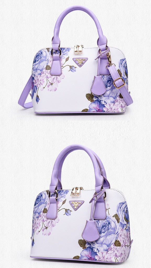 Floral Printed Small Handbag bws