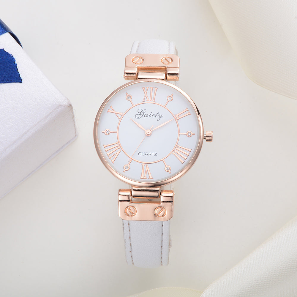 Rose Gold Fashion Luxury Watch ww-d