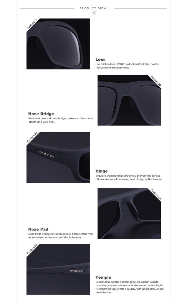 Brand Polarized Sunglasses For Men