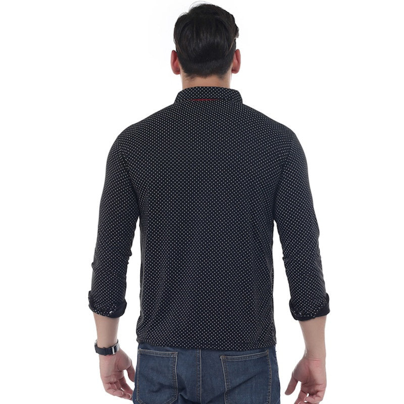 Long Sleeve Fashion Casual Slim Polo Men's T-Shirts