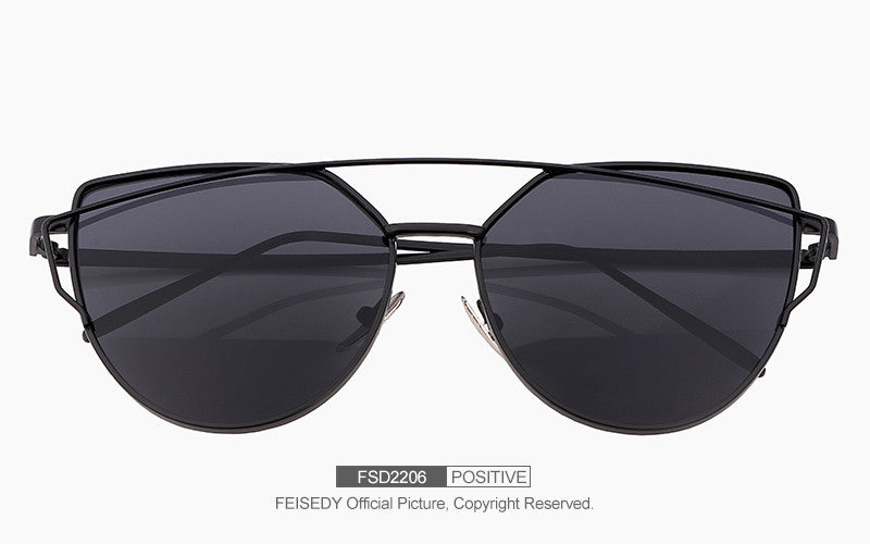 Fashion Cat Eye Sunglasses For Women Brand Designer