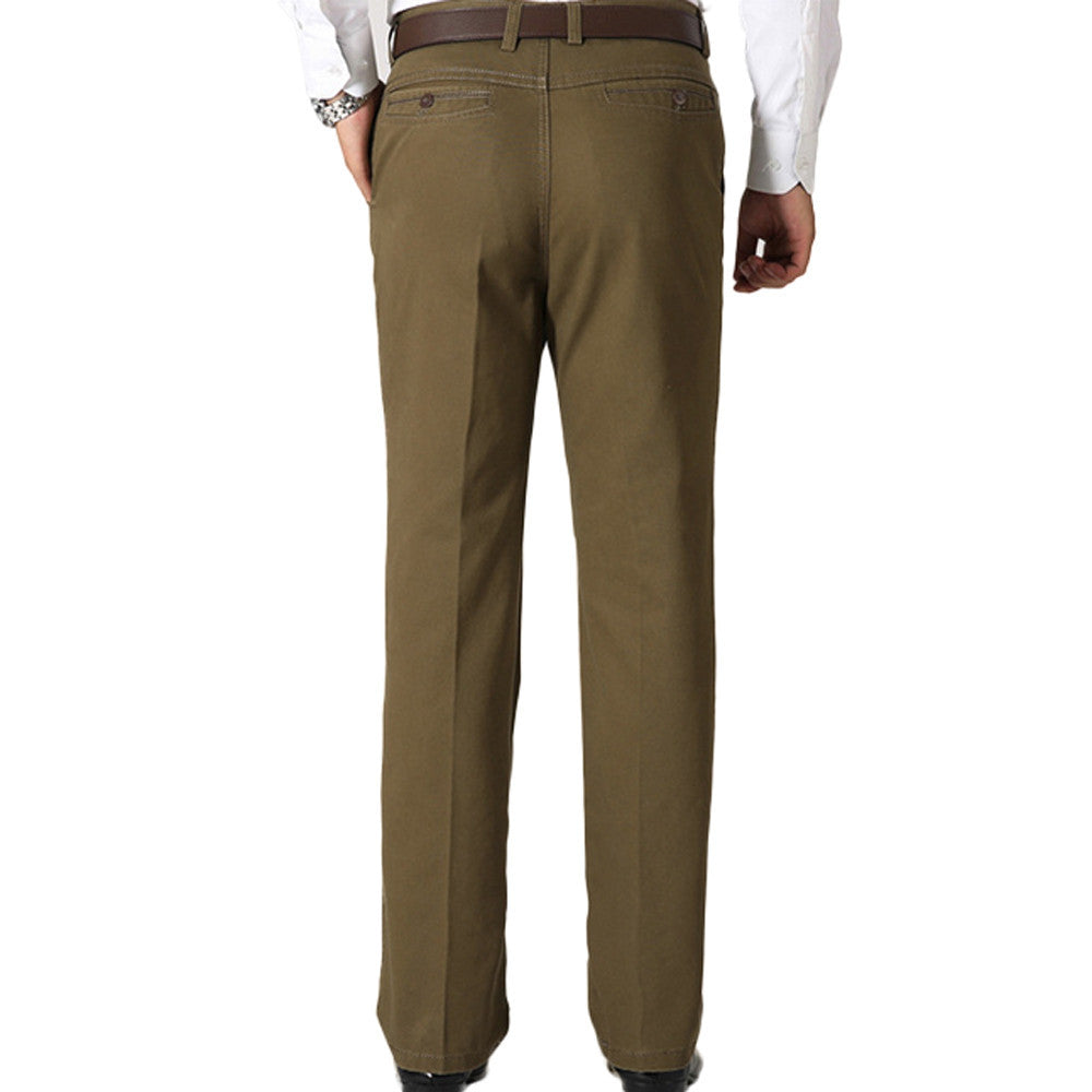 Casual Comfortable Straight Expandable Dress Pant