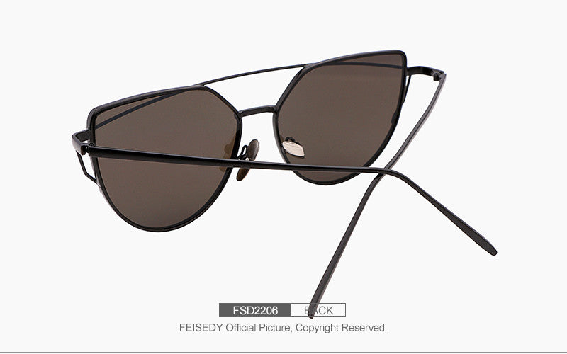 Fashion Cat Eye Sunglasses For Women Brand Designer