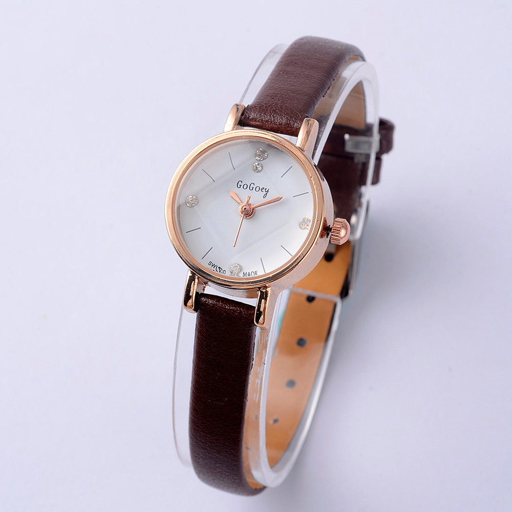 4 Luxury Ultra Thin Crystal Designer Watches ww-d