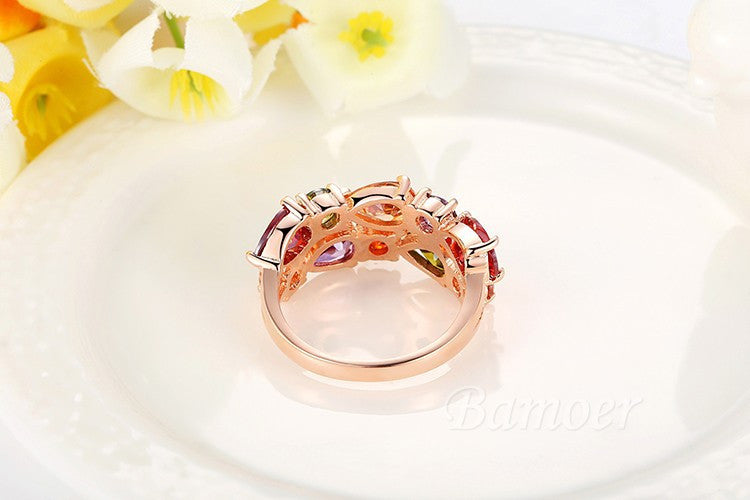Unique Design Gold Plated Wedding ring wr-