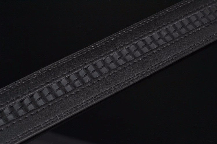 Automatic Buckle High Quality Design Leather Luxury Belt For Men