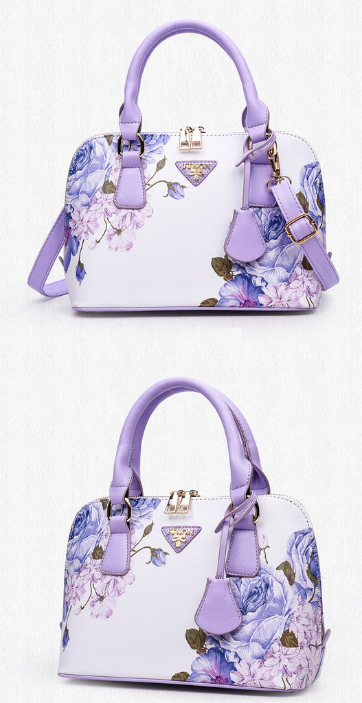 Floral Printed Small Handbag bws
