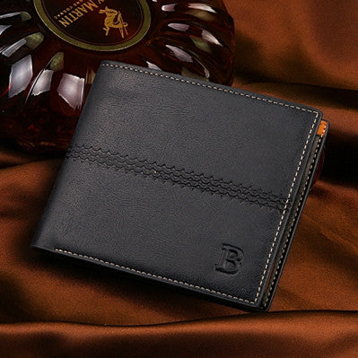 Luxury Men's Wallet Leather Card Holder