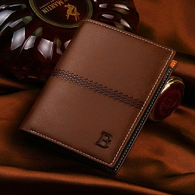 Luxury Men's Wallet Leather Card Holder
