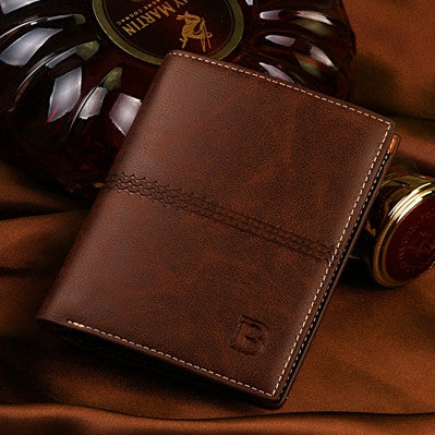 Luxury Men's Wallet Leather Card Holder