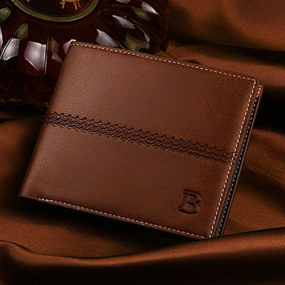 Luxury Men's Wallet Leather Card Holder