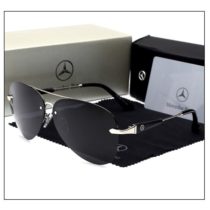 High Quality Fashion Designer Polarized Metal Frame Lens Polarized Sunglasses for Men