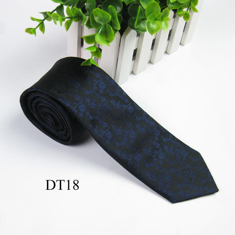 High Quality Solid Narrow Neckwear Men's Ties