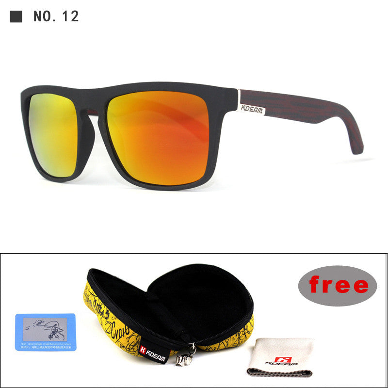 Surfing Sport UV Mirror Polarized Sunglasses for Men