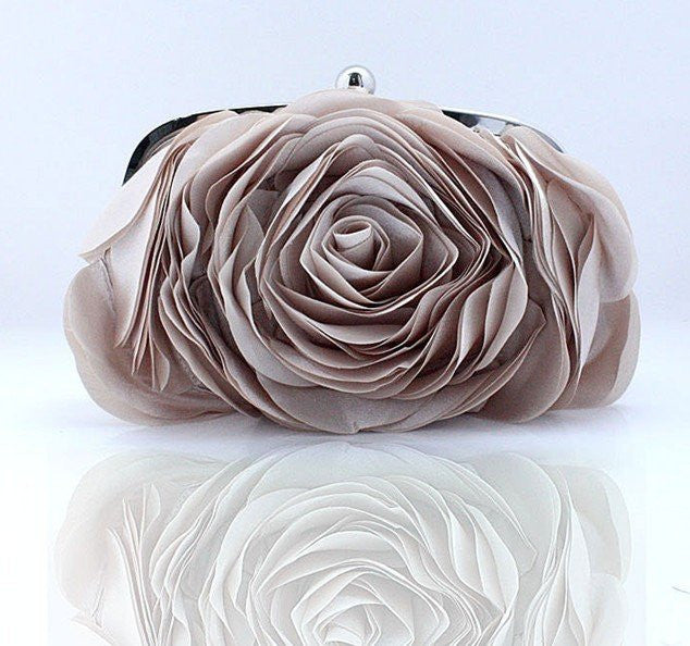 Flower Design Clutches Evening Bags