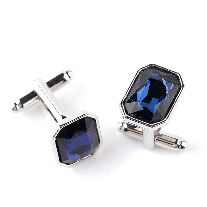 High Quality Trendy Cufflinks Of Fashion Musical Instrument & Square Crystal 18 Styles