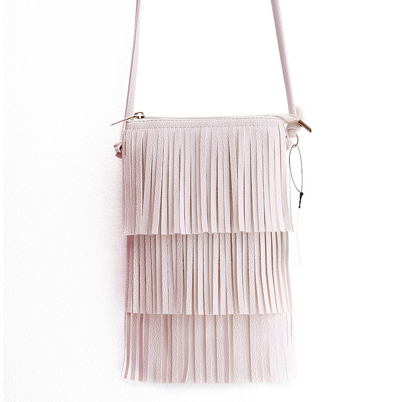 Mini Tassel Fashion Women Crossbody Bag bws
