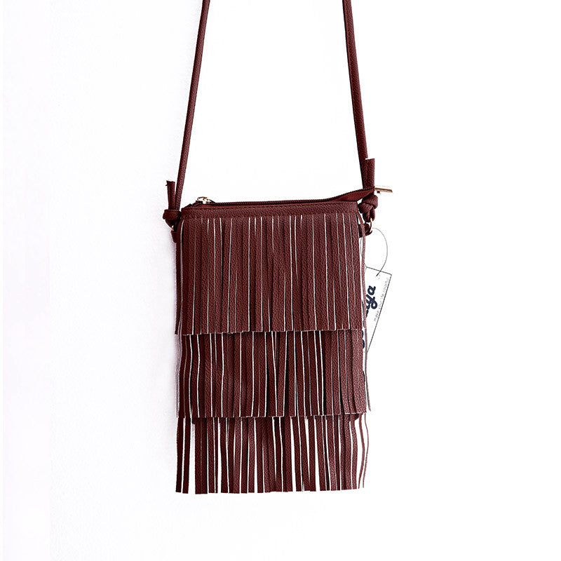 Mini Tassel Fashion Women Crossbody Bag bws