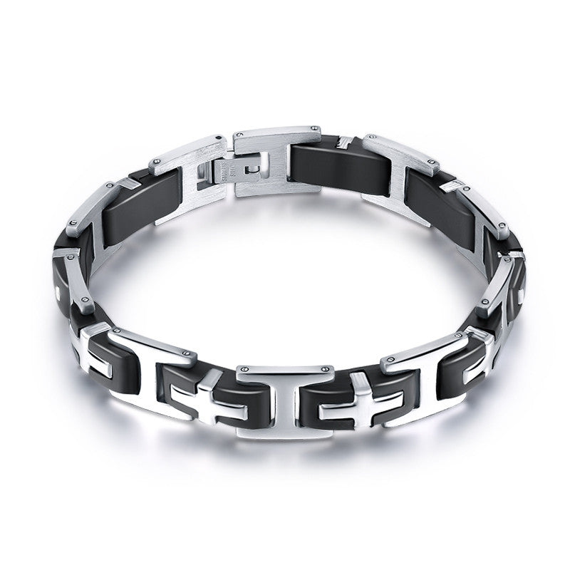 Men's Bracelets Cross Sign mj-