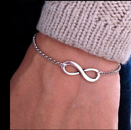 Infinity Heart Quality Bracelets mj-