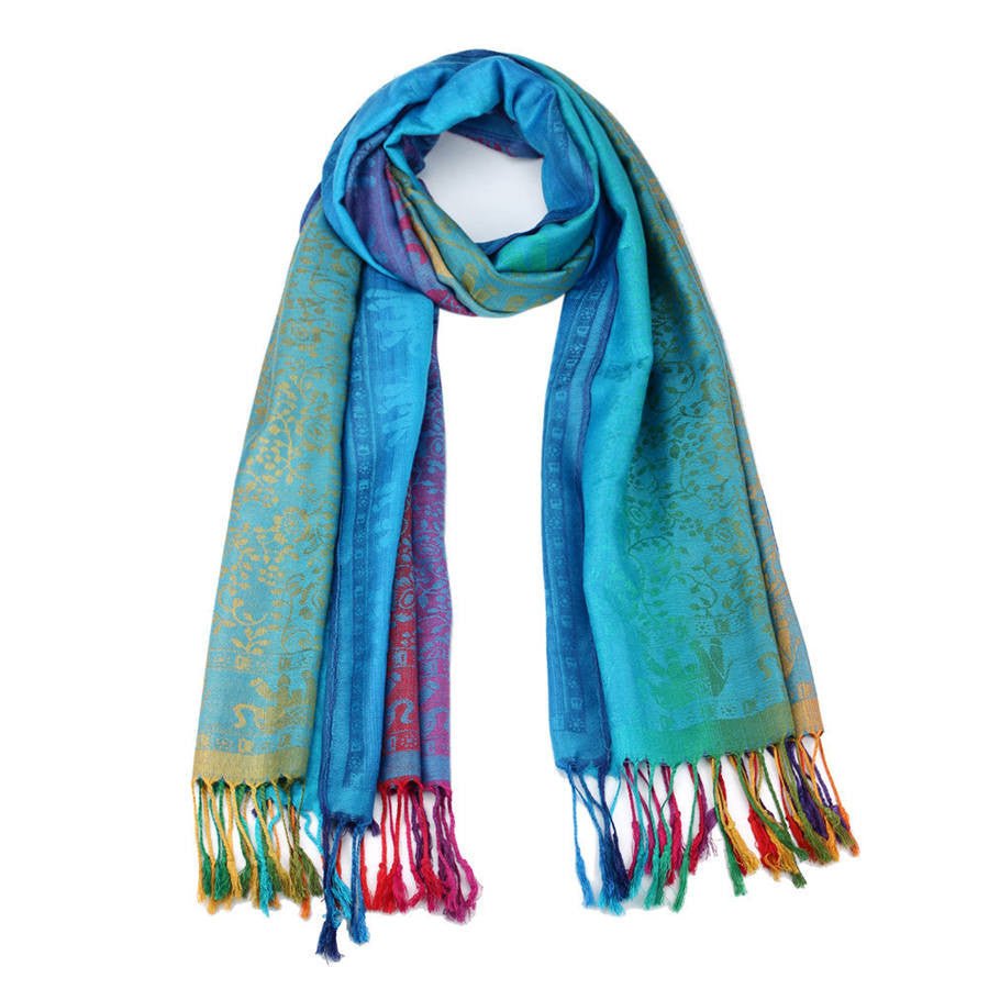 Cachecol Double Sided Scarves Wrap