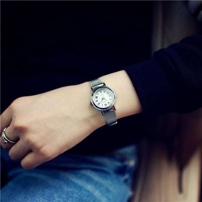 4 Cute Genuine Leather Dress Watches ww-d