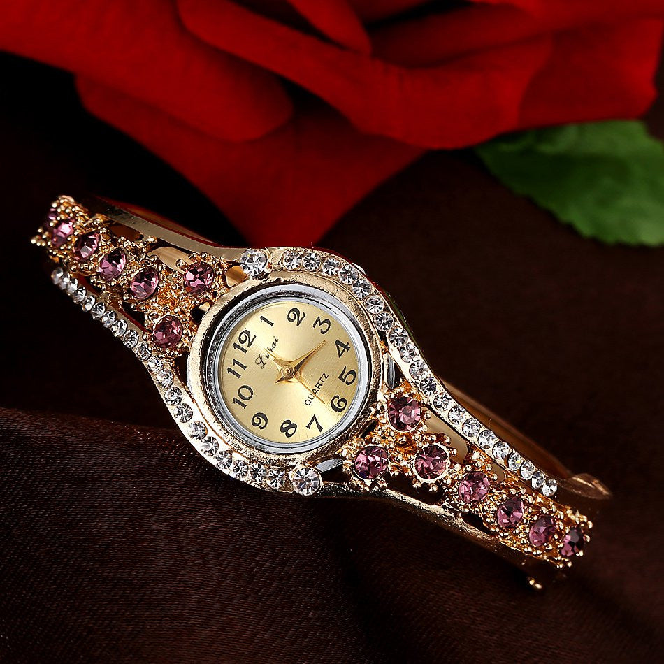 Crystal Vintage Bracelet Classic Ladies Watches ww-b