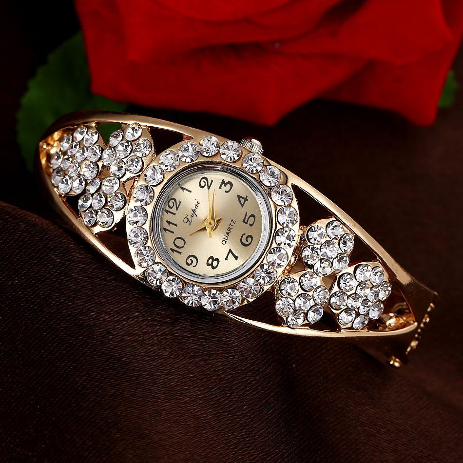 Crystal Vintage Bracelet Classic Ladies Watches ww-b